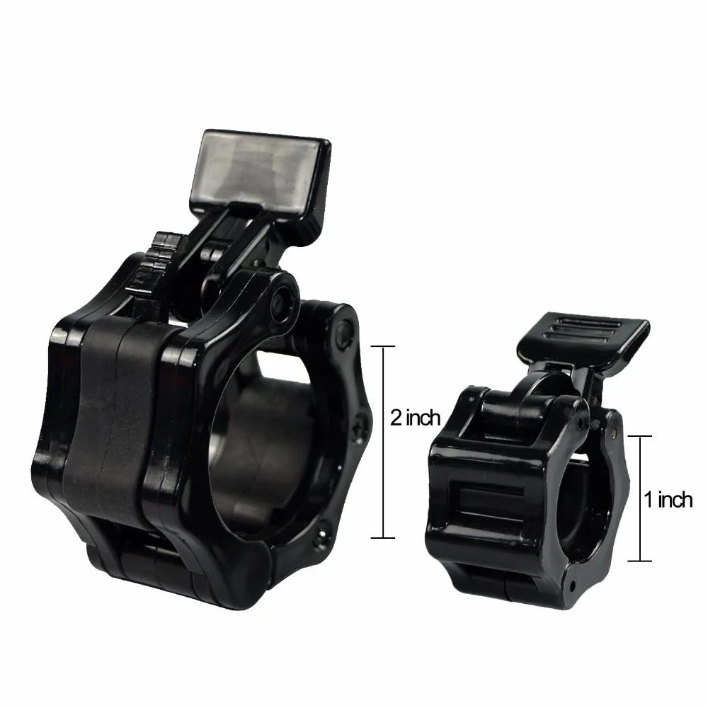 1 пара гантелей для кроссфита зажимы штанги ошейники фитнеса мускулация