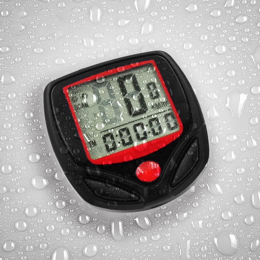 Compatible Water Resistant Easy Installation Large Display Robust Speedometer Odometer Cycling Bicycle Computer Multifunction | Спорт и