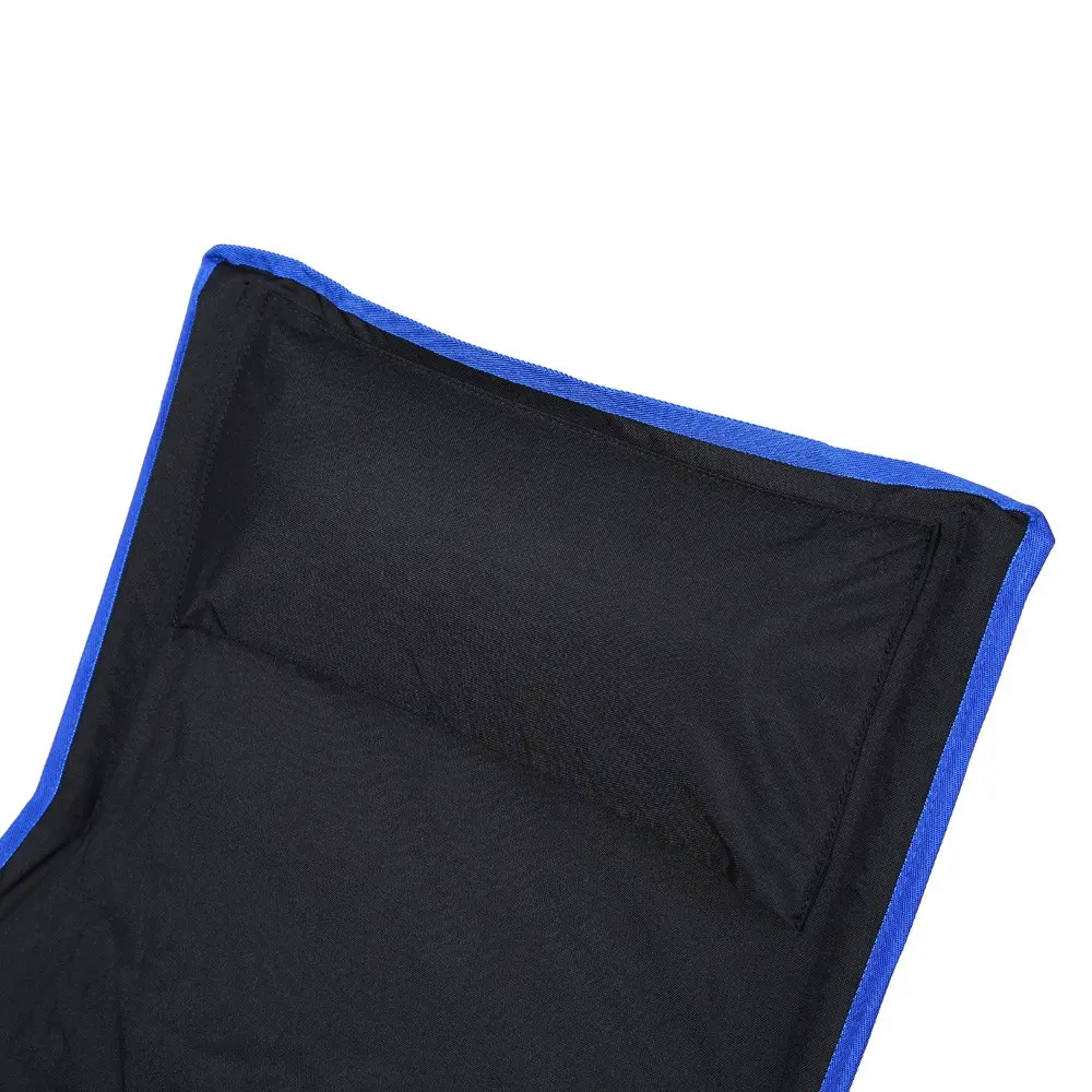 Темно-синий портативный стул съемный алюминиевый сплав Расширенный складной для