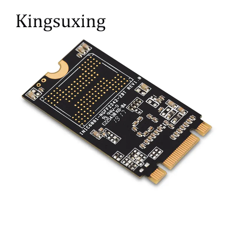 Kingsuxing M.2 SSD 64 ГБ 128 256 M2 SATA NGFF 2242 HDD для компьютера Тетрадь смартбук | Компьютеры и