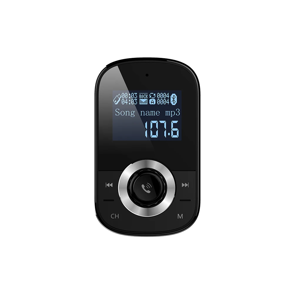 KORSEED FM передатчик модулятор QC3.0 быстрое зарядное устройство двойной USB TF Carddab передатчик для автомобиля Радио Bluetooth громкой связи комплект