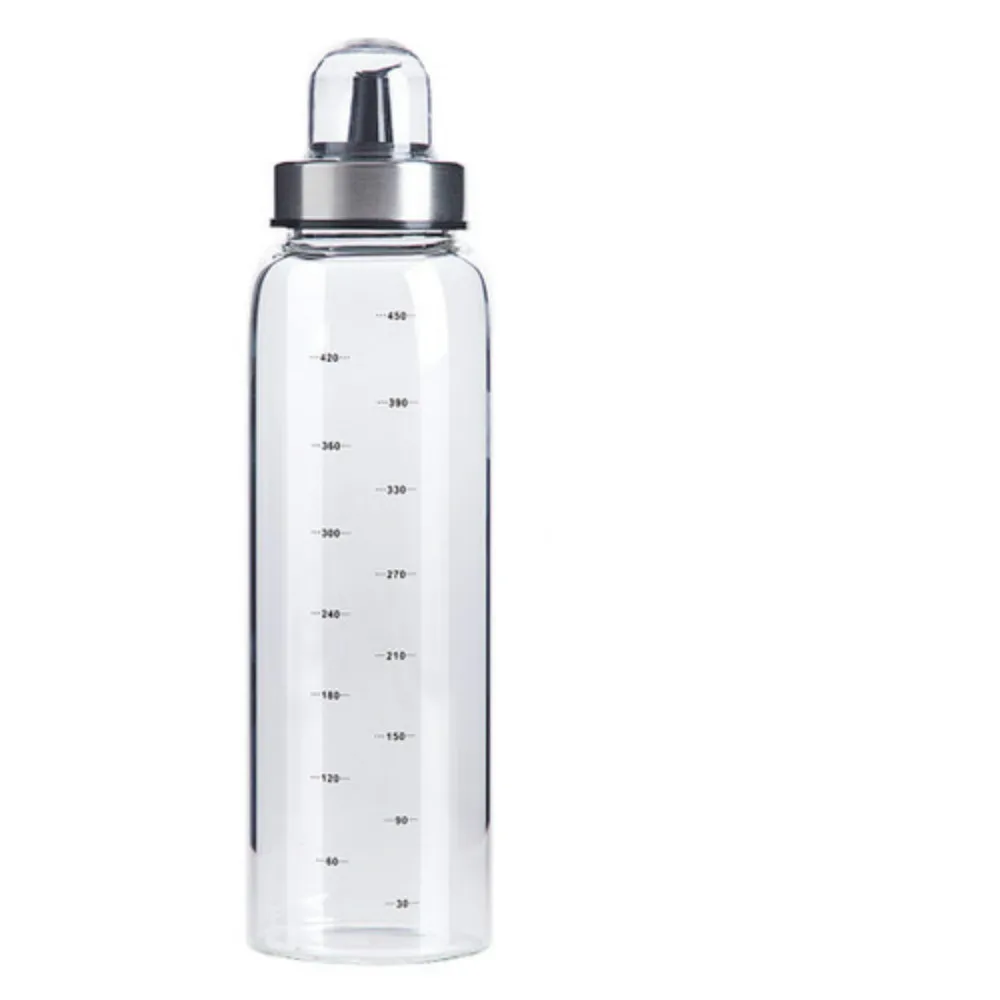 High boron silicon glass oil kettle kitchen leakproof oil bottle large vinegar bottle soy sauce bottle sesame bottle LM01031045 - Цвет: 500ml