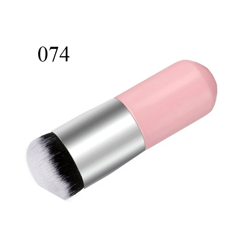 074 KIMUSE Chubby Pier кисть для тонального крема Кисть для макияжа пудра Румяна Косметическая кисть Кабуки кисть необходимые инструменты для макияжа - Handle Color: 074