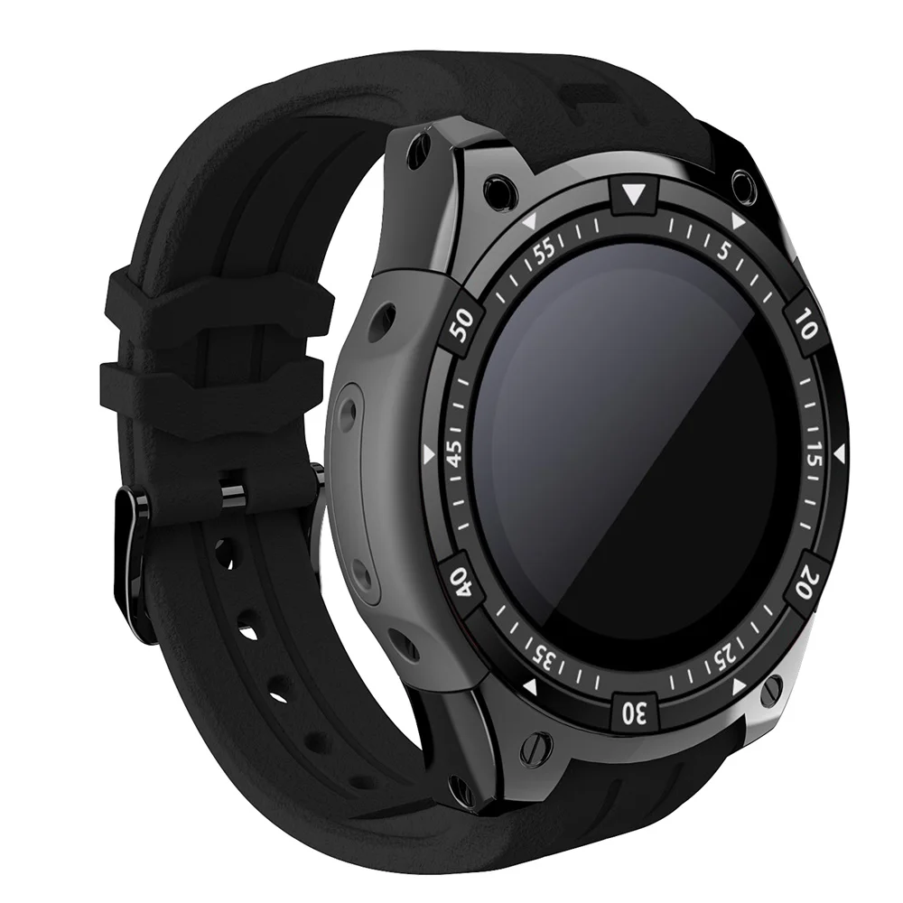 696X100 Bluetooth Смарт часы пульсометр фитнес трекер ПЗУ 4 Гб 3g gps Android 5 1 SmartWatch мужские