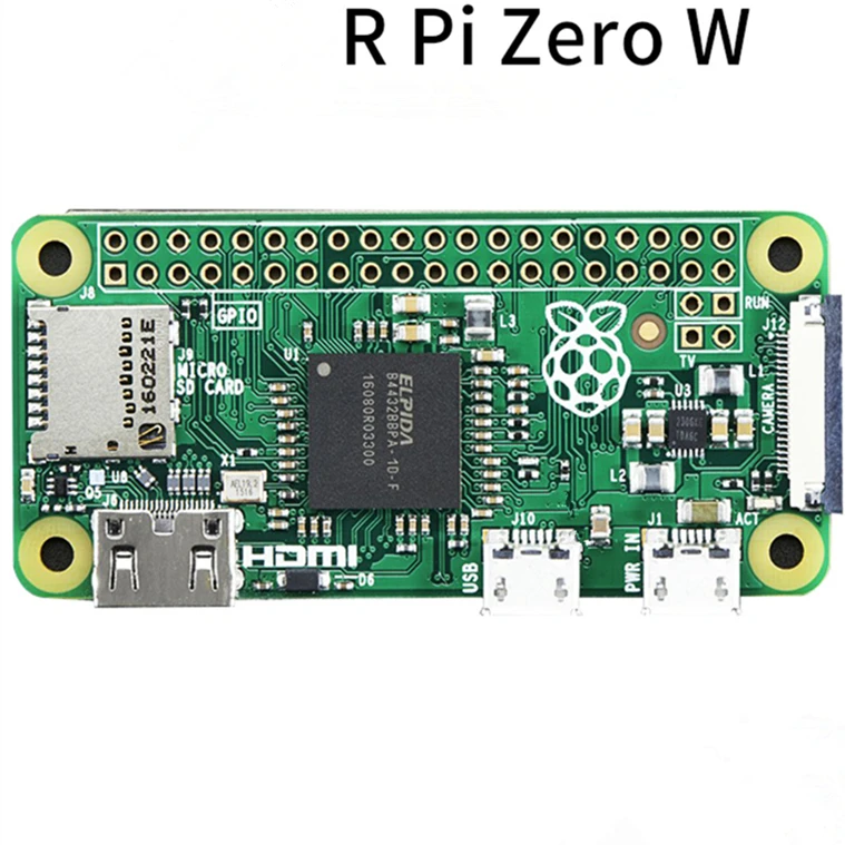 Raspberry Pi Zero W Kit 3D Print Case + 5MP Night Version Camera 32GB SD Card Heat Sink Power Adapter | Компьютеры и офис