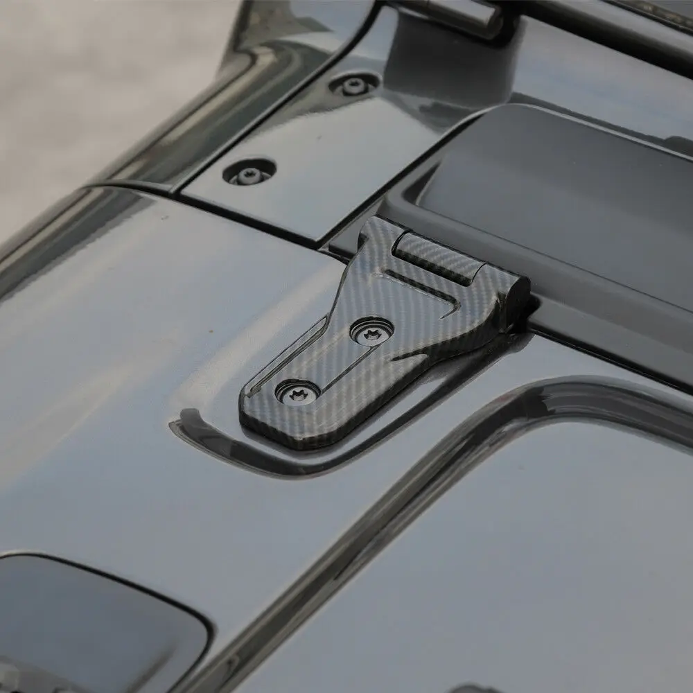 Накладка на переднюю капот двигателя из углеродного волокна для Jeep Wrangler JL