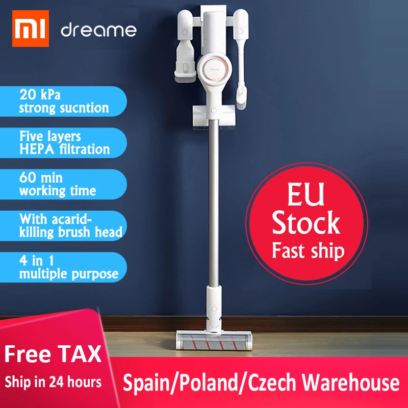 Xiaomi Dreame V9 ЕС Plug Пылесос Портативный беспроводной ручной аспиратор Циклон для