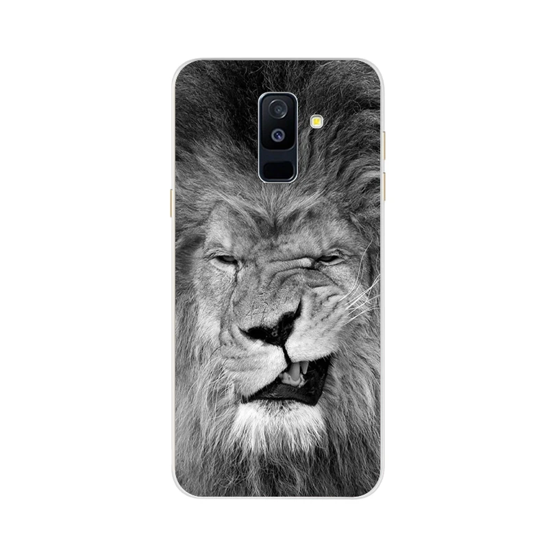 Лаванда Для samsung Galaxy A6 чехол 5,6 'Мягкий силиконовый чехол для телефона чехол s для samsung A 6 Plus A 600 610 F Сумочка для телефона чехол - Цвет: Лаванда