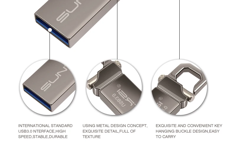 Suntrsi USB 3,0 128 ГБ USB флеш-накопитель 64 ГБ 32 ГБ флеш-накопитель Водонепроницаемый 16 Гб USB карта памяти высокоскоростной флеш-накопитель 8 Гб водонепроницаемый