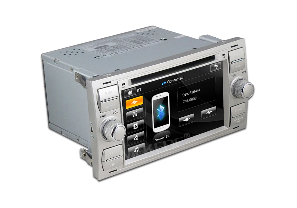 2DIN автомобильный dvd-плеер радио аудио gps для Ford Mondeo Focus Transit C-MAX S-MAX Fiesta gps навигатор 1080P RDS BT