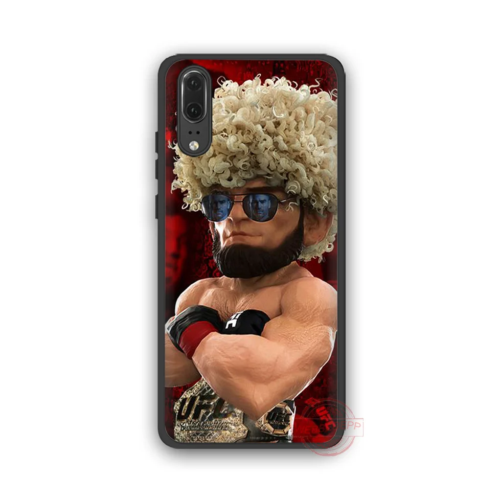 WEBBEDEPP Habib Nurmagomedov TPU Phone Case for Huawei P10 P20 P30 Lite Pro Y6 Y7 prime 2018 Y9 2019 |