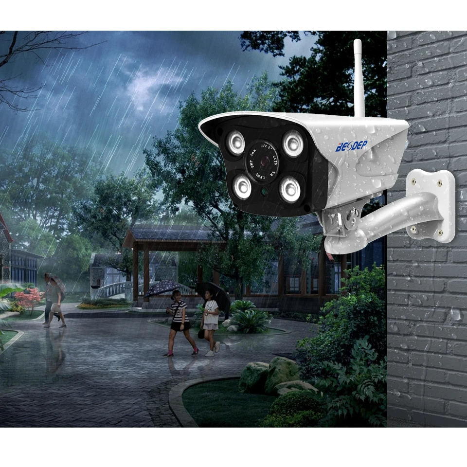 IP камера BESDER Беспроводная для системы видеонаблюдения 720P 960P 1080P|Камеры