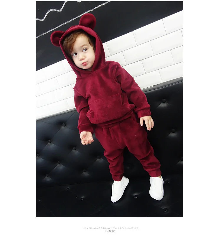2018 новый костюм для мальчиков и девочек на осень зиму спортивный комплект |