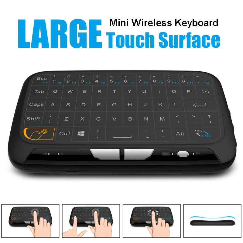 Универсальный пульт дистанционного управления 2 4G Air Mouse с большой сенсорной