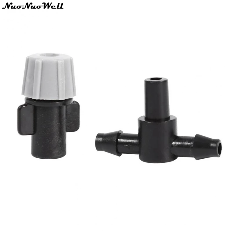 Опт теплица цветок завод сад распылитель полива сопло тройник для 4/7 мм шланг