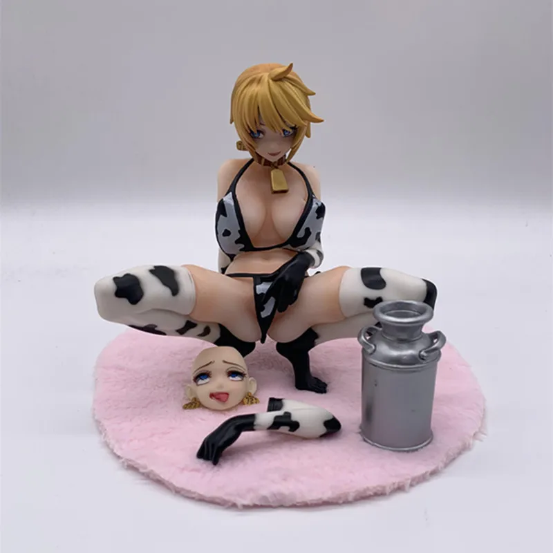 15 см Q-six A Milk Cow Life 721 сексуальные девушки аниме ПВХ Фигурки игрушки Аниме Фигурки игрушки для детей рождественские подарки