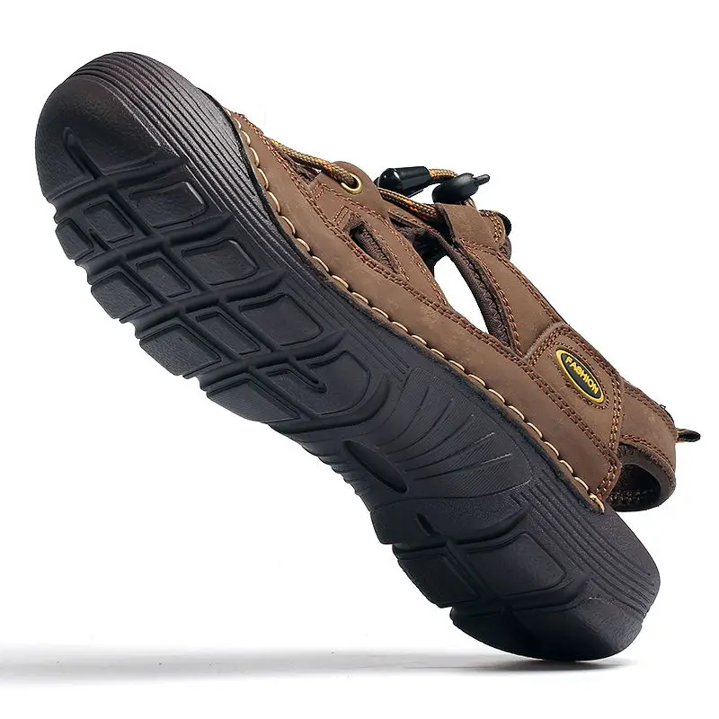 Toursh Пояса из натуральной кожи сандалии для прогулок Обувь Водонепроницаемый