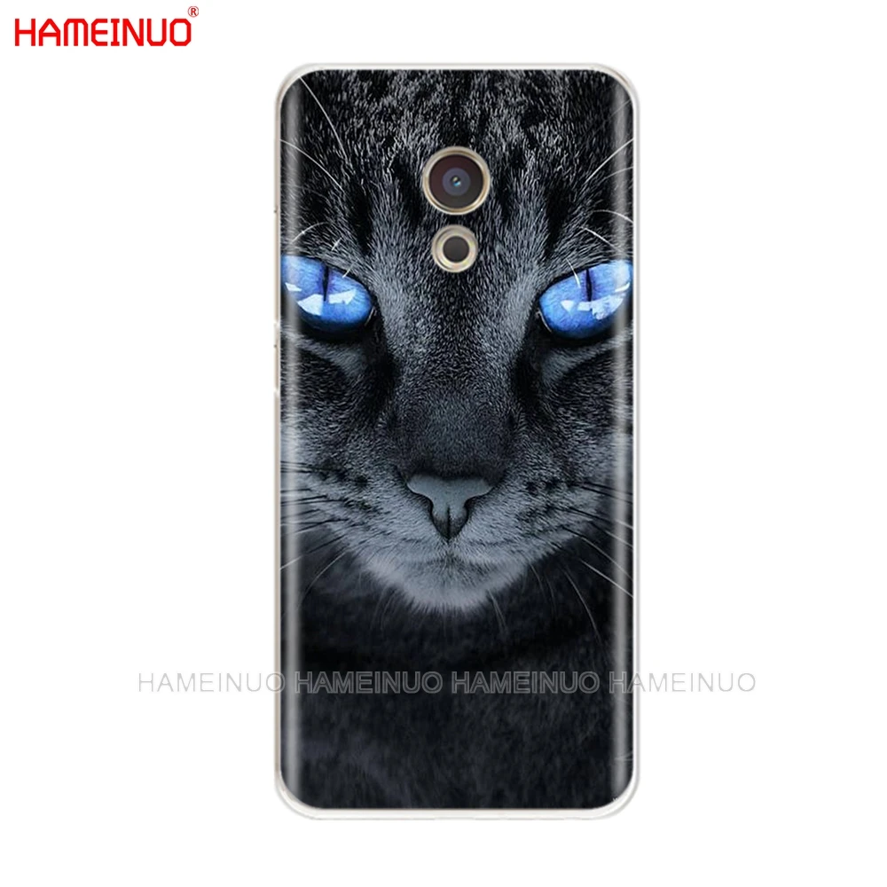 HAMEINUO Кот Волк чехол с изображением животного чехол для телефона для Meizu M6 M5 M5S M2 M3 M3S MX4 MX5 MX6 PRO 6 5 U10 U20 note plus - Цвет: 41408