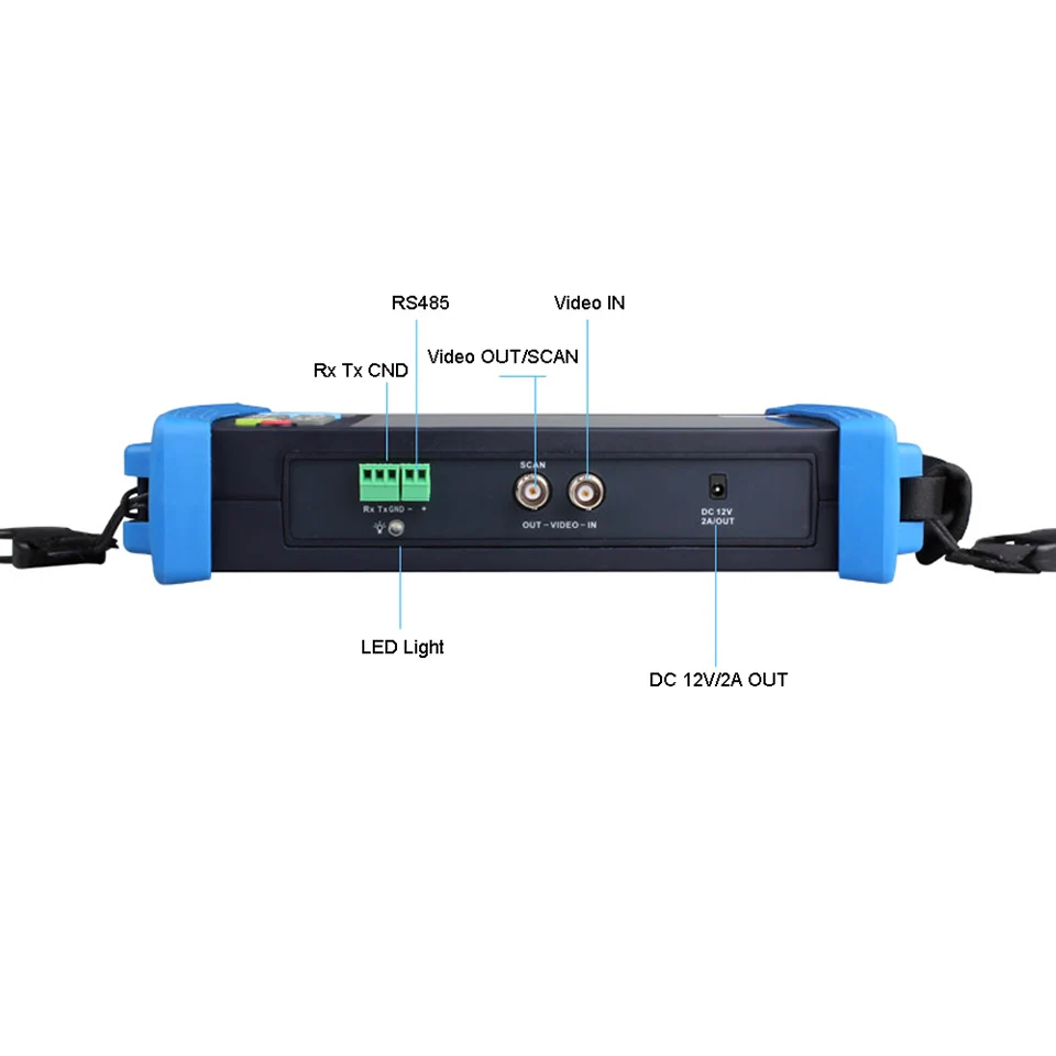 Wsdcam 8600 Серия 7 дюймов ip-камера тест er монитор CCTV Тест er Anolog тест 1080P POE ONVIF 4K H.265 HDMI In& Out RJ45 TDR
