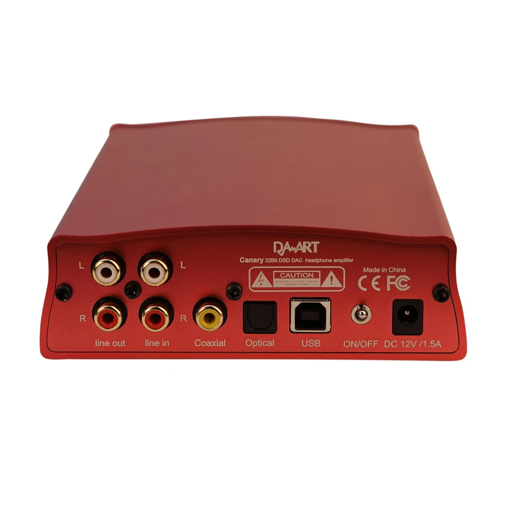 Yulong аудио DAART канарные ESS9018MK2 XMOS DSD256 PCM384KHz коаксиальный Оптический USB DAC усилитель