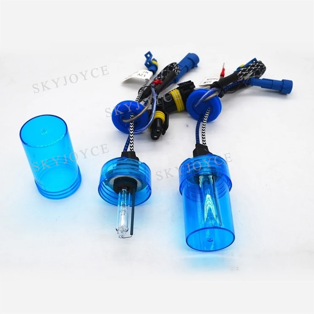 SKYJOYCE AC 12V 55W Супер быстрая яркая HID лампа 5800K Автомобильная фара Лампа H1 H7 H11 9005 9006