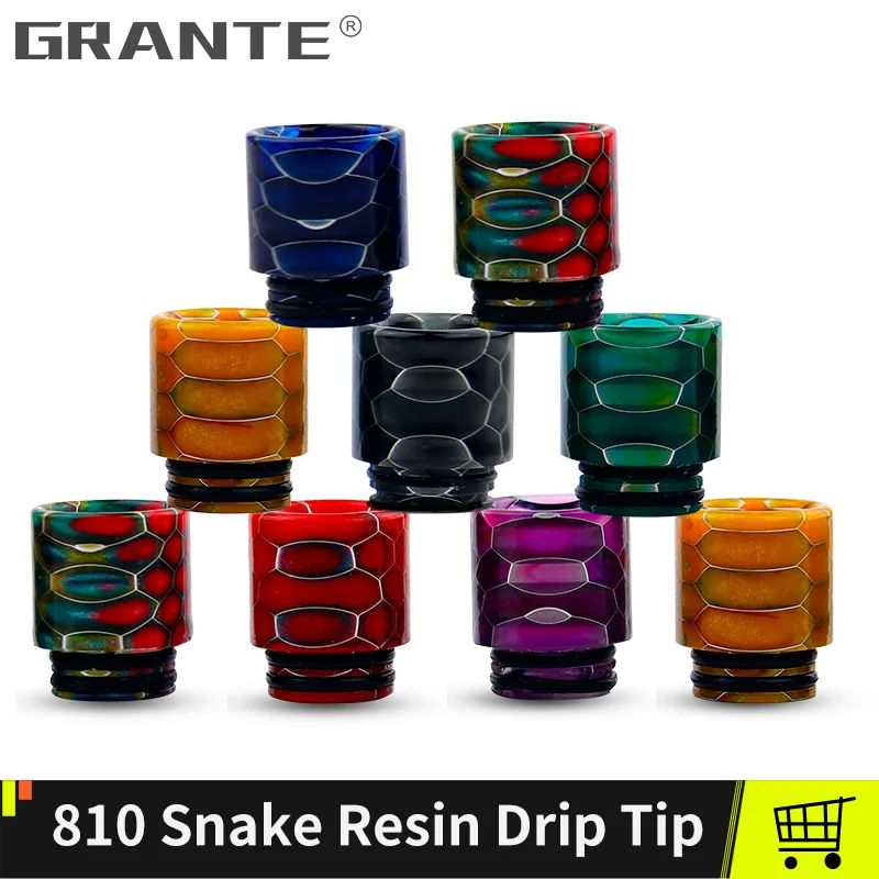 Grante 810 капельный наконечник змея Смола мундштук для V8 Big Baby V12 Prince Sticke аксессуары