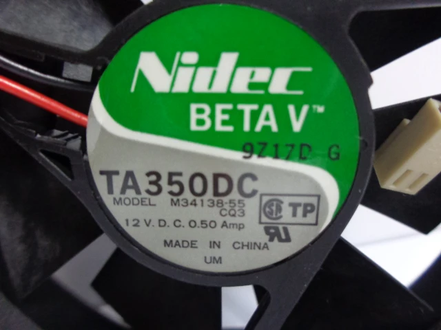 Новый оригинальный Компьютерный Вентилятор охлаждения Nidec TA350DC M34138-55 CQ3 DC12V 0.50A