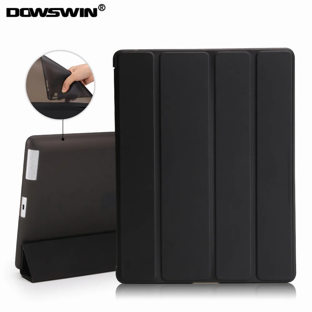 Чехол DOWSWIN для ipad 2 3 4 Модный Магнитный 4-складной смарт-чехол из искусственной