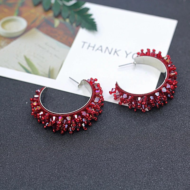 KEORMA 6 Colors New C shape Ear nail Fashion Design Drop Elegant for Jewelry Women Earrings Gift Wholesale Pendientes ER240 | Украшения и