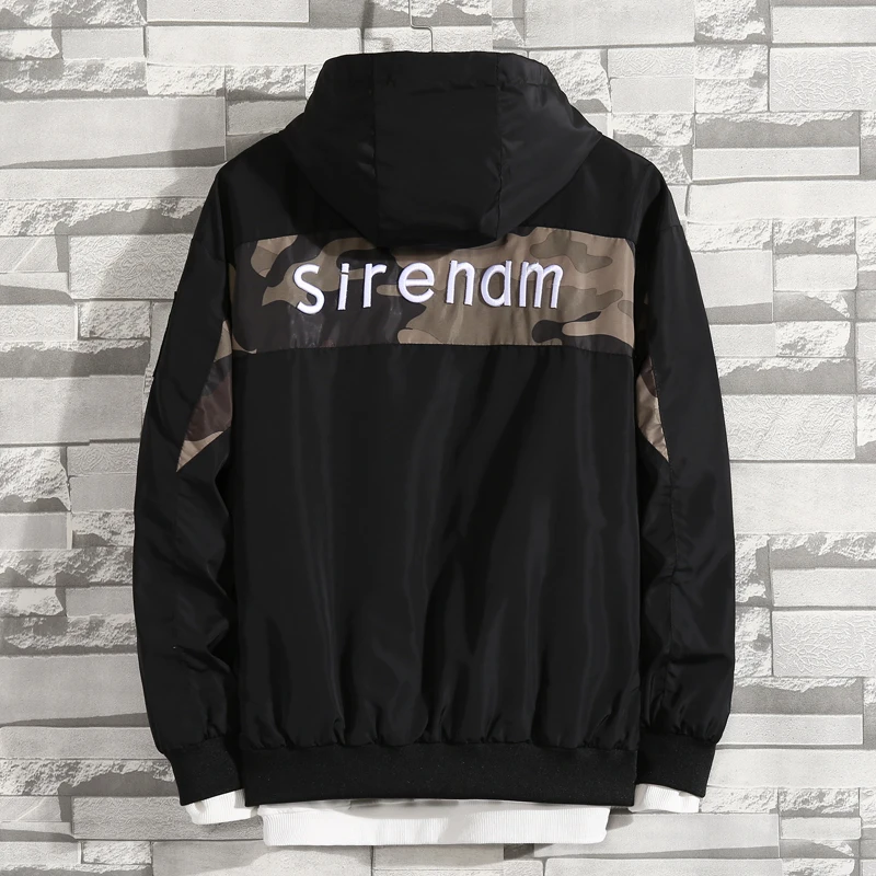 Privathinker камуфляж Лоскутная куртка Бомбер для мужчин 2018 человек уличная