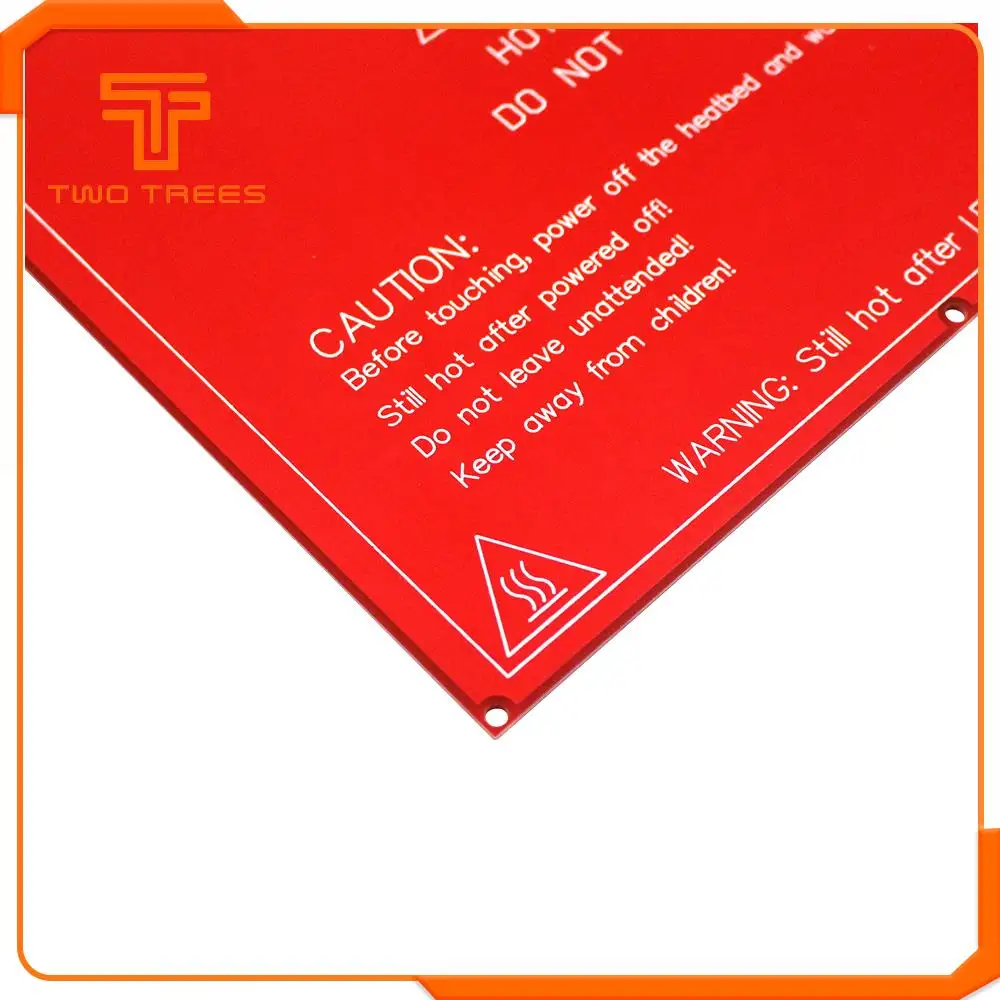 Reprap MK2B радиатор 214*214*1,6 мм MK2B с подогревом плата PCB СИД термистора для 3D-принтеры как MK2A очаг для 3D-принтеры Запчасти Мендель