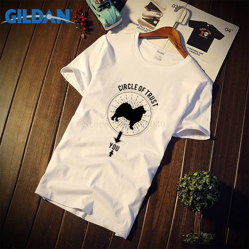 Забавные повседневные мужские футболки с самоедом дышащие веселые Camisetas Hombre