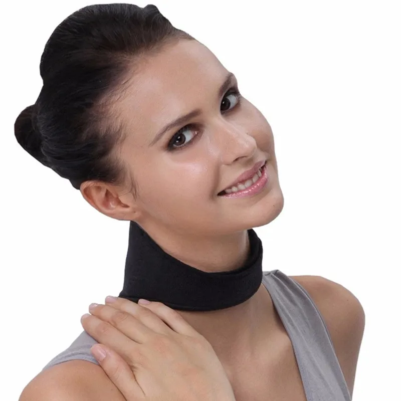 Магнитная терапия защита шеи турмалиновый самонагревающийся шейный ремень