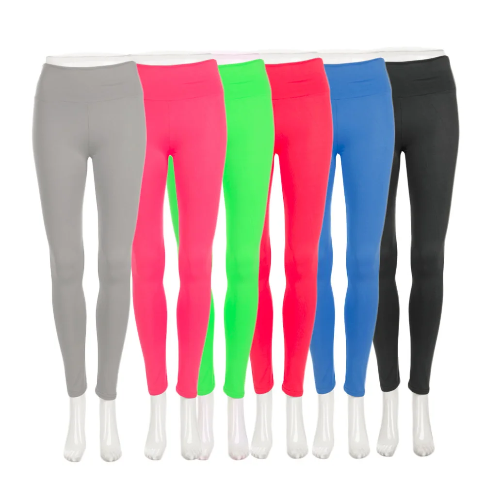 Женские эластичные брюки спортивные штаны для йоги бега одежда бодибилдинга в