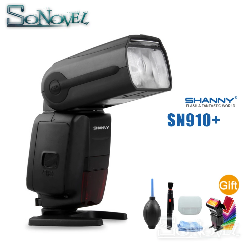 Shanny SN910 + Master Flash Speedlite i TTL 1/8000s GN60 вспышка Speedlight для камеры Nikon D7500 D7200 D850 D800 D750 D500