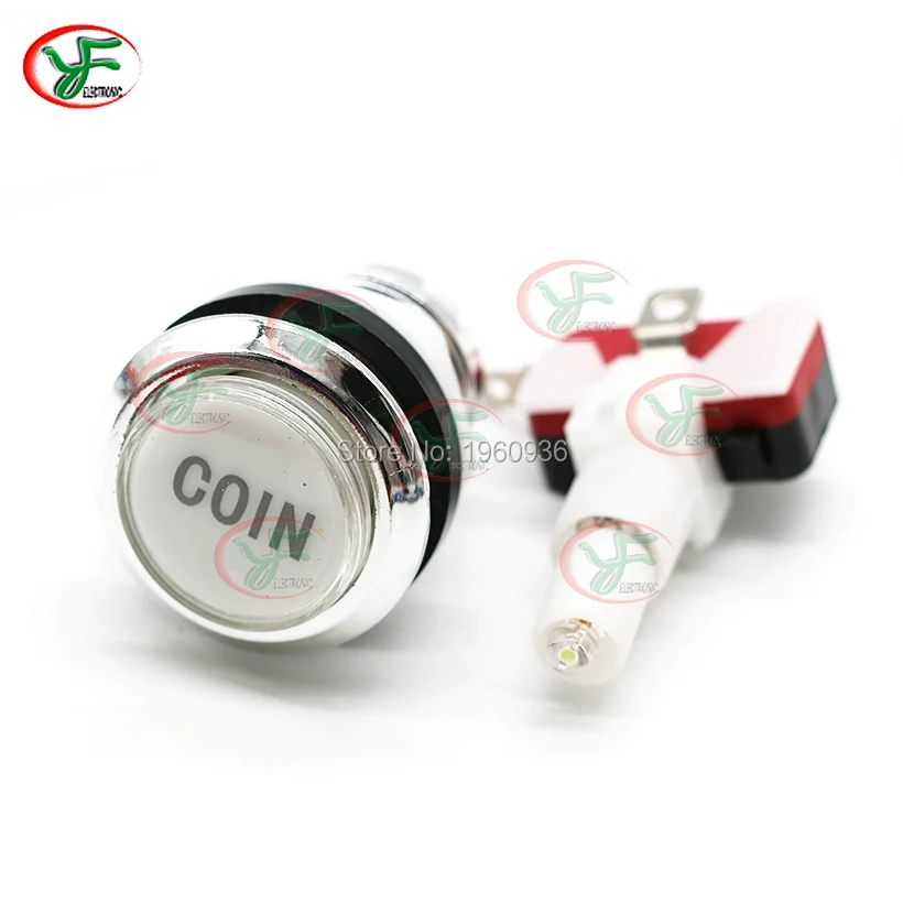 USB энкодер к ПК Raspberry pi аркадная игра DIY наборы контроллер LED копия SANWA Джойстик 5 В