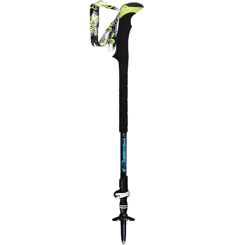 

2pcs/pack Ultralight Carbon Fiber Trekking Poles Collapsible Adjustable Hiking Stick Cane Perfect For Hiking Walking Backpacking