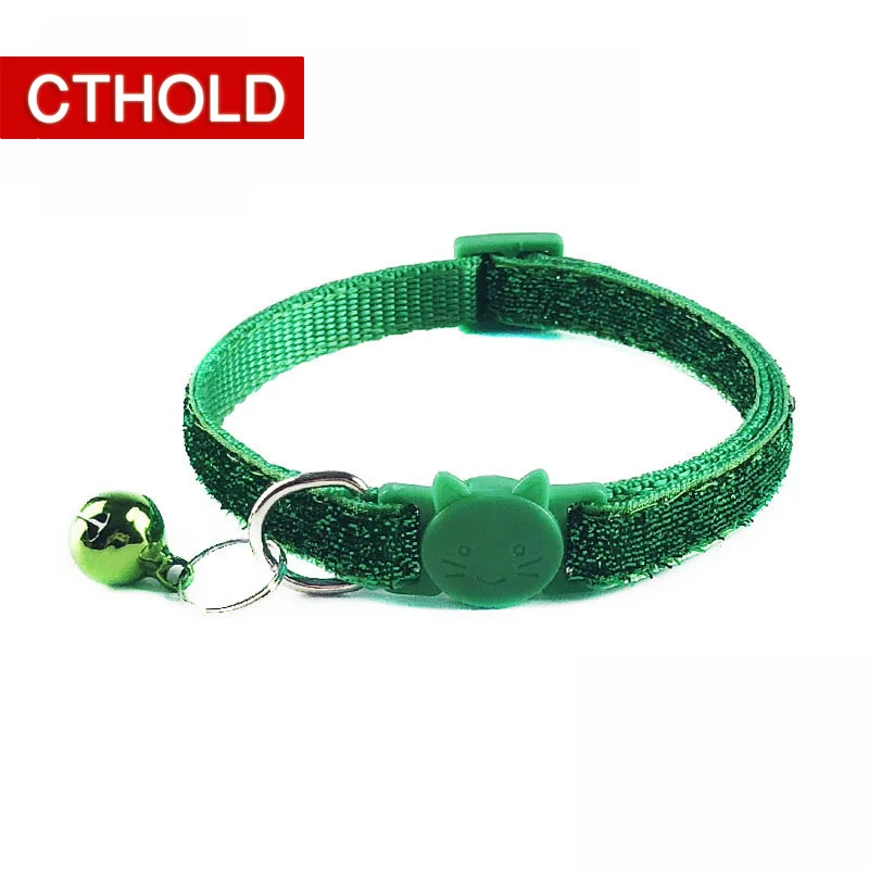 CTHOLD 100 шт./лот Сияющий полиэстеровый собачий ошейник поводок высокого качества