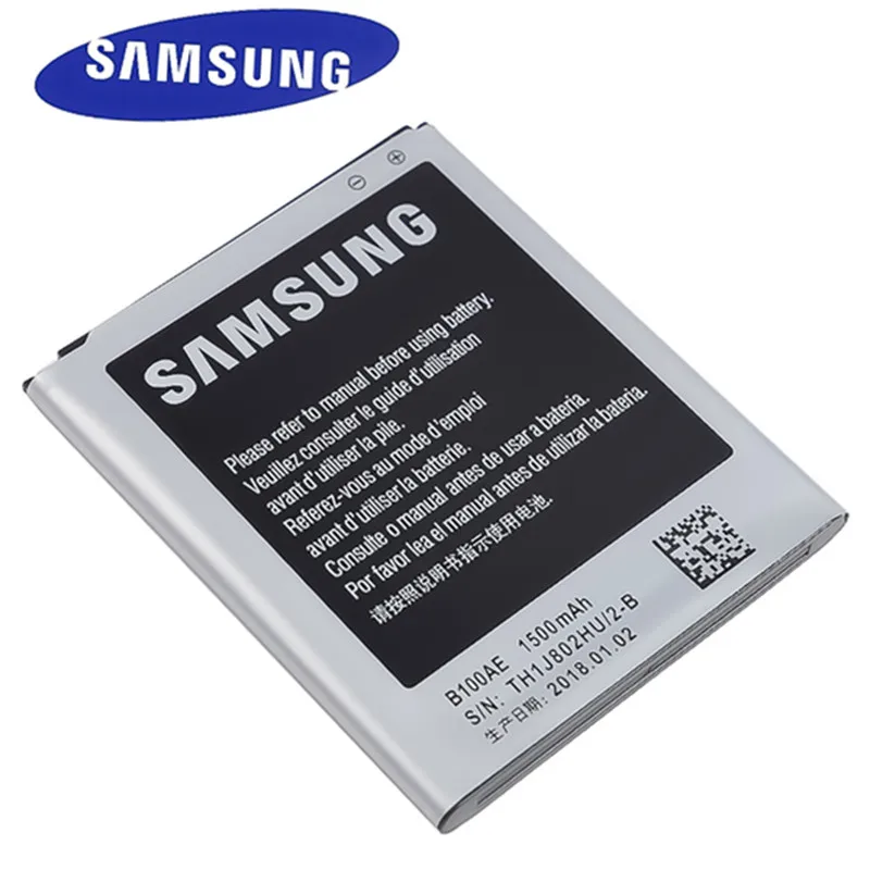 Оригинальный сменный аккумулятор B100AE для samsung GT S7898 S7270 Galaxy Ace 3 3g S7272 Phone 1500mah