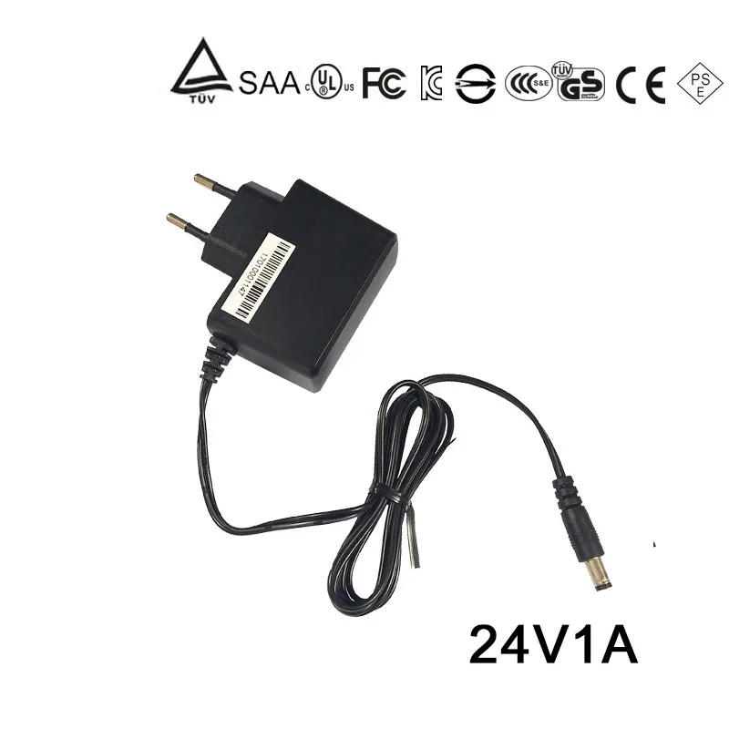 Адаптер питания DC 24 V 1A 2A 3A 5A 6A осветительные трансформаторы светодиодный драйвер адаптер питания ленточная лампа