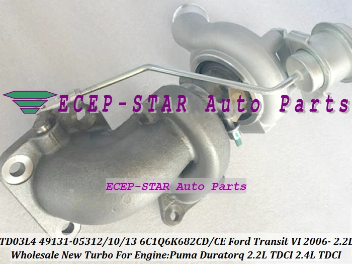 TD03L4 49131 05312 4913105310 4913105313 6C1Q6K682 CD CE 1567327 1449556 турбо для Ford Tourneo Transit VI 06 Пума 2.2L TDCI|turbo|turbo