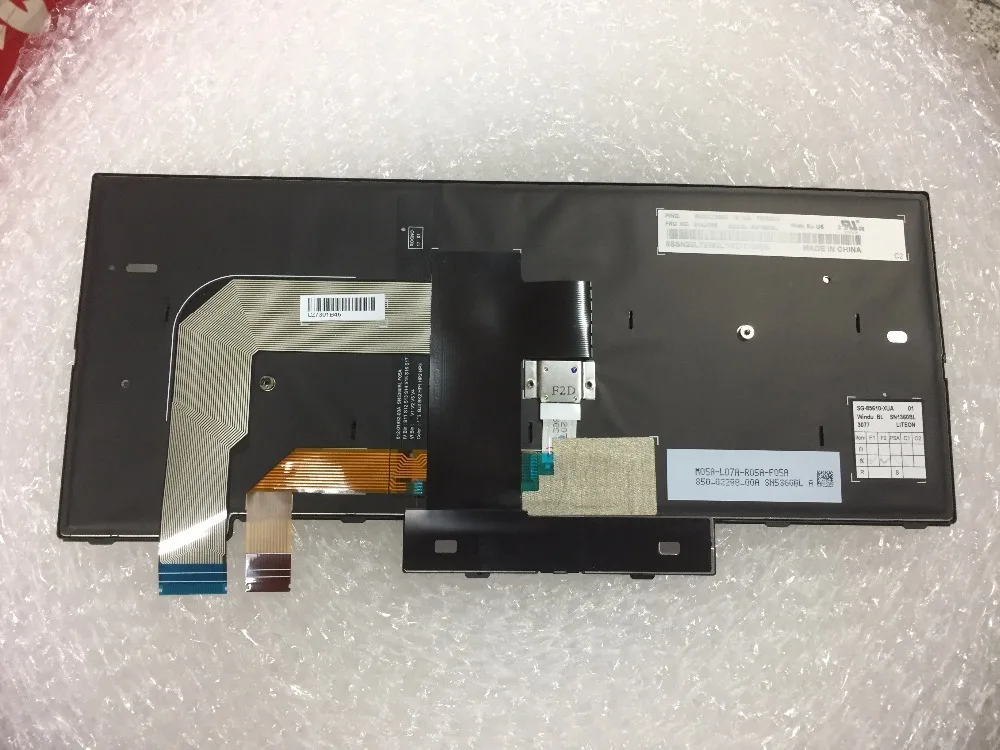 Фирменная новая раскладная клавиатура Ori US с подсветкой для Lenovo Thinkpad T470 T480 FRU 01AX569
