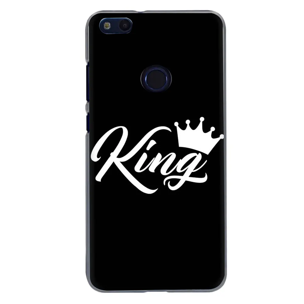 H5 Жесткий чехол для телефона King queen для влюбленных пар для huawei Honor 20 Play 6 7 8 A C Pro 2 ГБ/3 ГБ 7C 5.99in 7 9 10 X Lite - Цвет: H5
