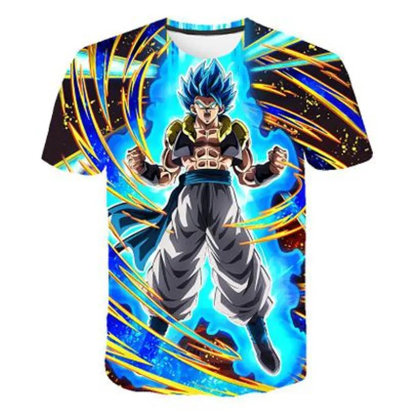 TS3215 Новинка года, Детская футболка с 3d принтом Dragon Ball DBZ Bulma Super Saiyan vegeta футболка с японским аниме летняя модная детская футболка - Цвет: TS3215