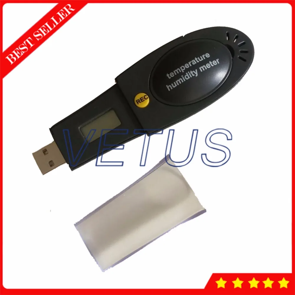 HT 161 USB регистратор данных Температура Влажность метр с ЖК дисплей цифровой Термо