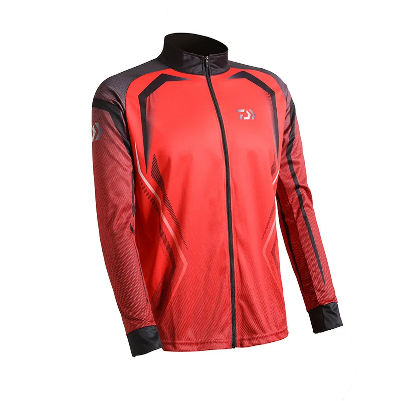 

2019 New DAIWA Fishing Clothing Outdoor Sport Shirts Breathable Men Anti Uv Quick Dry Fishing Clothes Long Sleeve Fishing Jacket