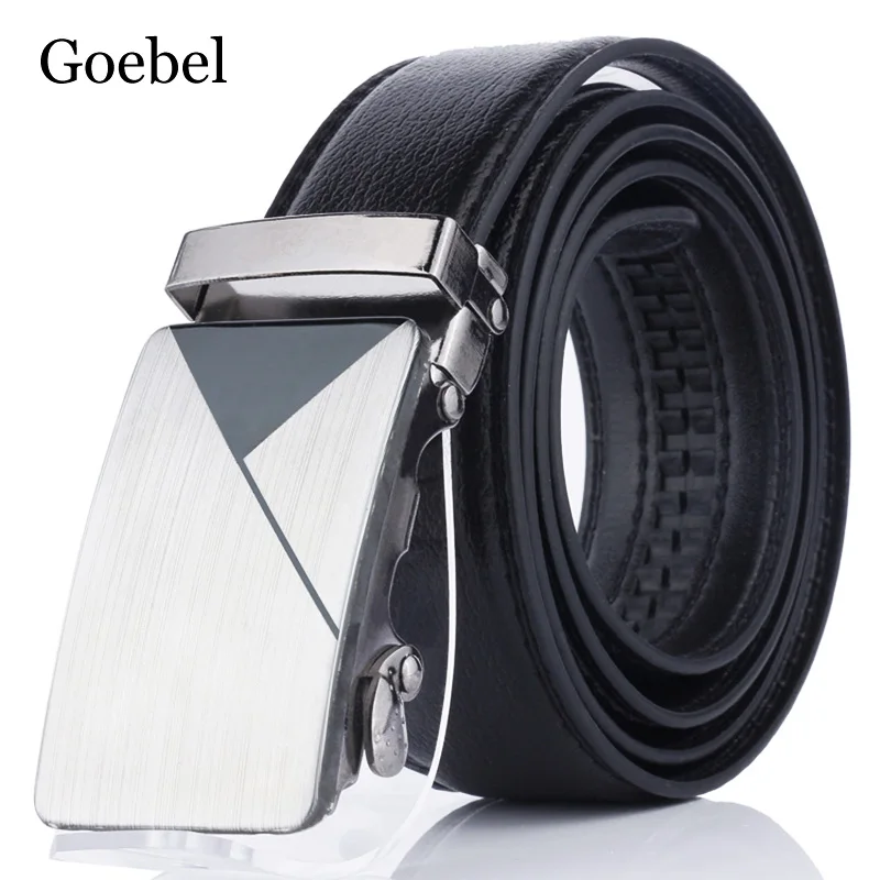 Мужские ремни из ПУ кожи с автоматической пряжкой | Аксессуары для одежды