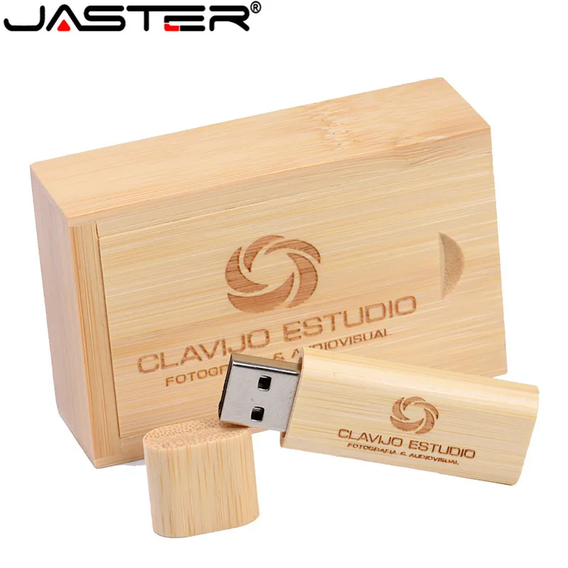 JASTER(5 шт. бесплатный логотип) деревянный usb флеш-накопитель с коробкой, флеш-накопитель 128 ГБ, 64 ГБ, 32 ГБ, 16 ГБ, U диск, карта памяти, флеш-накопитель, подарок
