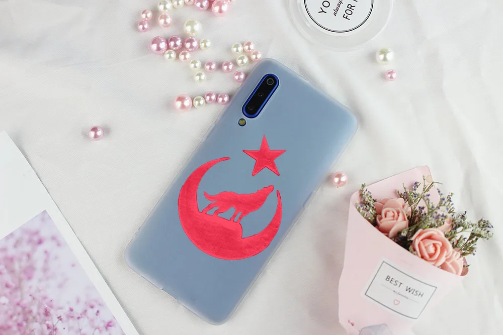 Мягкий чехол из ТПУ с изображением турецкого флага волка для Xiaomi Mi 11 Pro Ultra 10 9 8 SE 6X