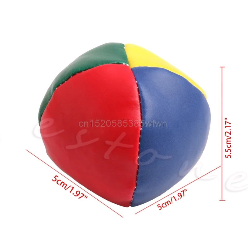 

1Pc Fun And Exercise Juggling Balls Set Classic Bean Bag Juggle Magic Circus Kids Toy Gift #HC6U# Drop shipping